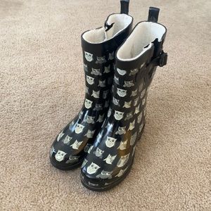Owl Rain Boots